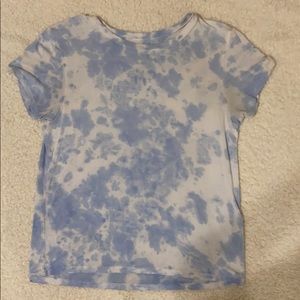 light blue tie dye shirt from american eagle!